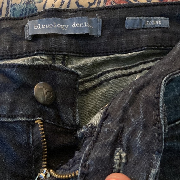 Lot of 2 jean jaggings very stretchy in perfect condition both worn maybe once - Picture 8 of 10